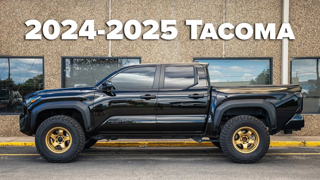Toyota Tacoma Custom Leather Seat Covers Installed by @Runnin4Tacos