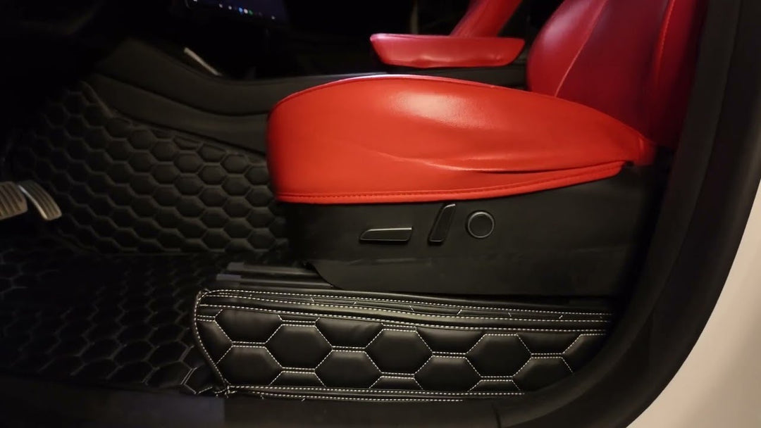 Tesla Model 3 Honeycomb Floor Mats Installation @TeslaFPV