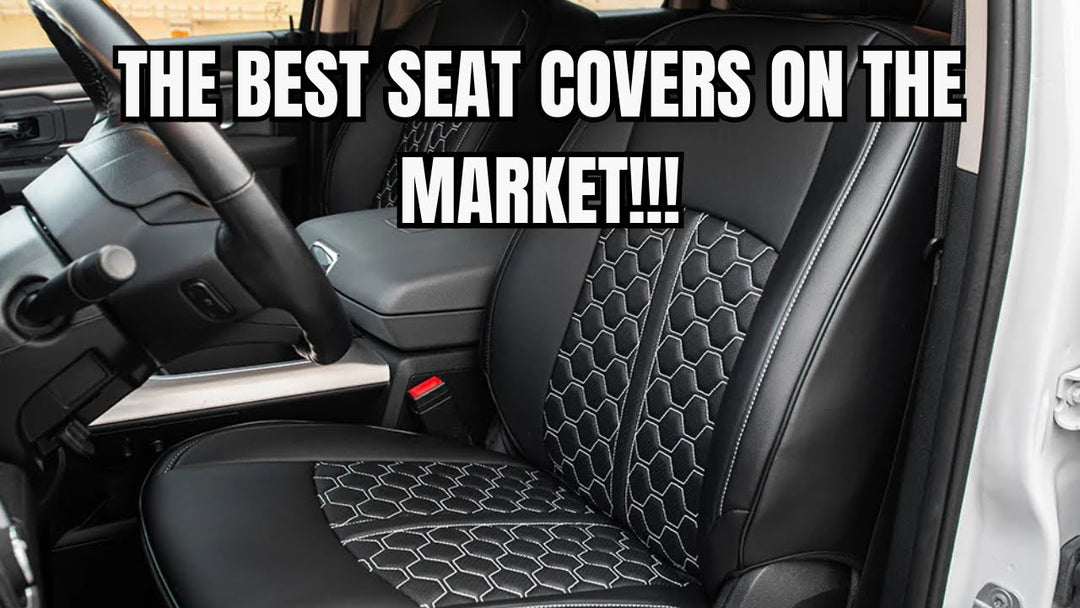 Dodge Ram Classic Custom Leather Seats Installation by @mitch_hogan