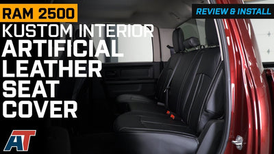 2009+ Ram 2500 Custom Leather Seat Covers Installation @AmericanTrucksRam