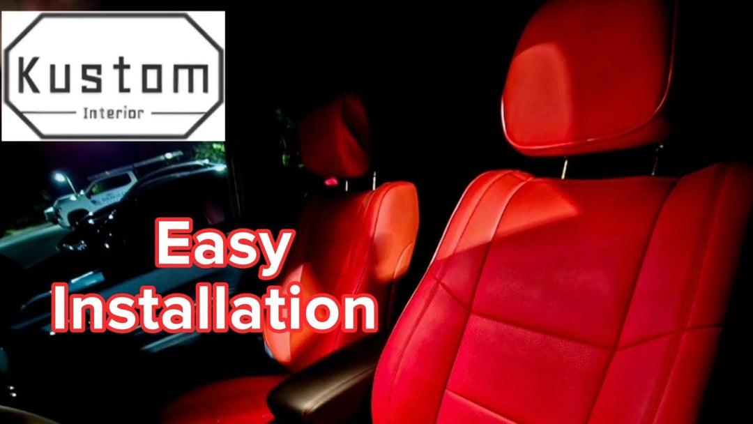 Dodge Durango Custom Leather Seat Covers Installation by @RTDON99