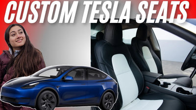 2019-23 Tesla Model Y Premium Seat Covers Installation @TeslaFPV