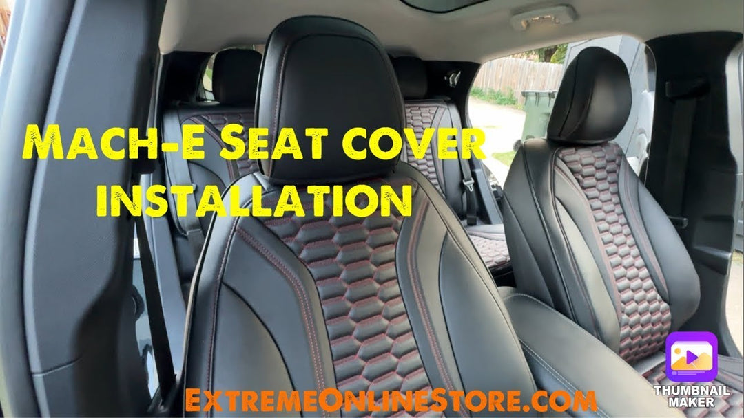 2021+ Ford Mustang Mach-E Seat Kit Installation @IceCream2014