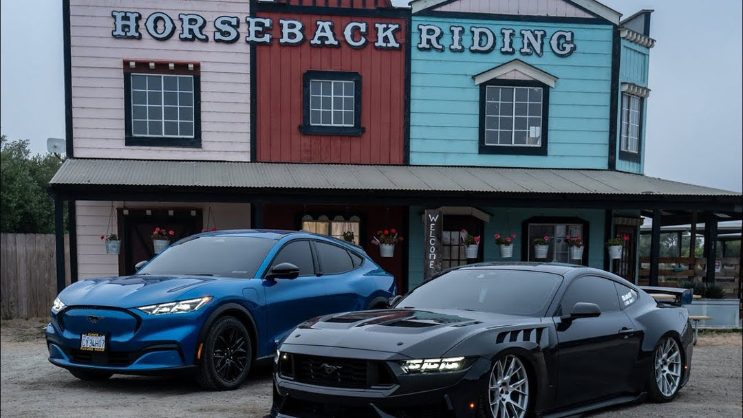 Mustang Mach-E Interior Gets the Kustom Treatment by @jakecupz