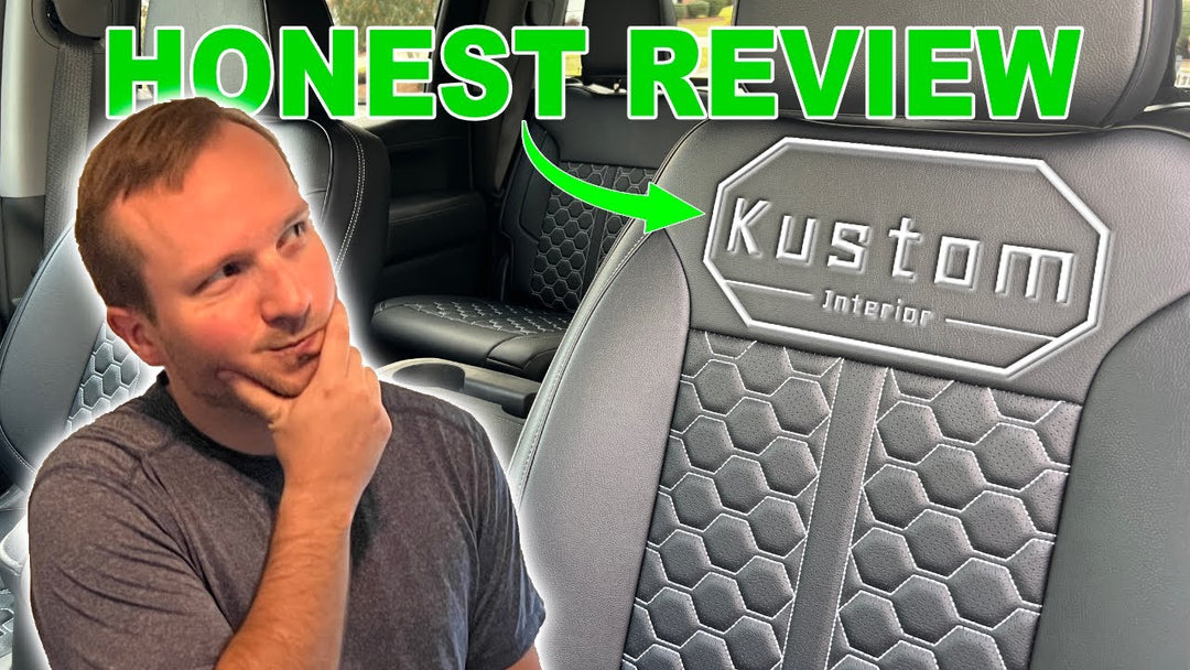 Silverado with Kustom Interior Premium Leather Seat Covers Installation @SouthpawGarage