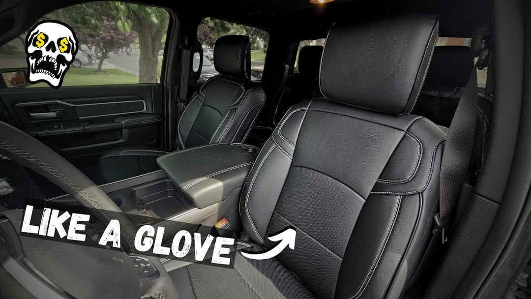 2019+ RAM 2500/3500 leather seat covers install @FortuneOffRoad