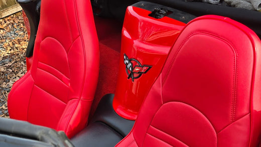 Corvette C5 Leather Seat Covers Installation @two_coolers