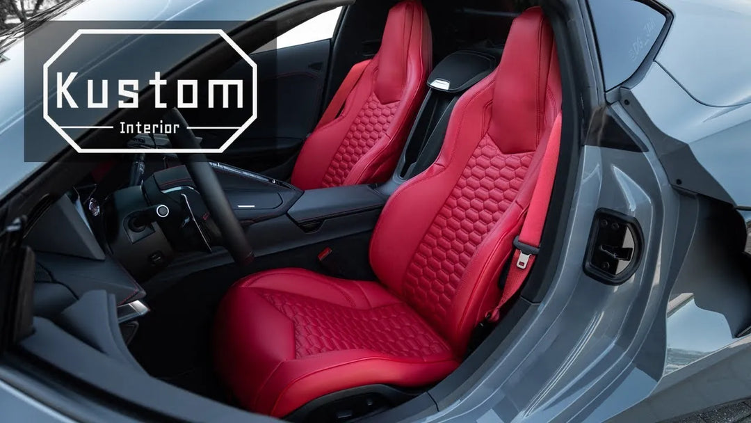 Transform Your C8 Interior with GT1 Leather Kit Installation @DroppinGearz