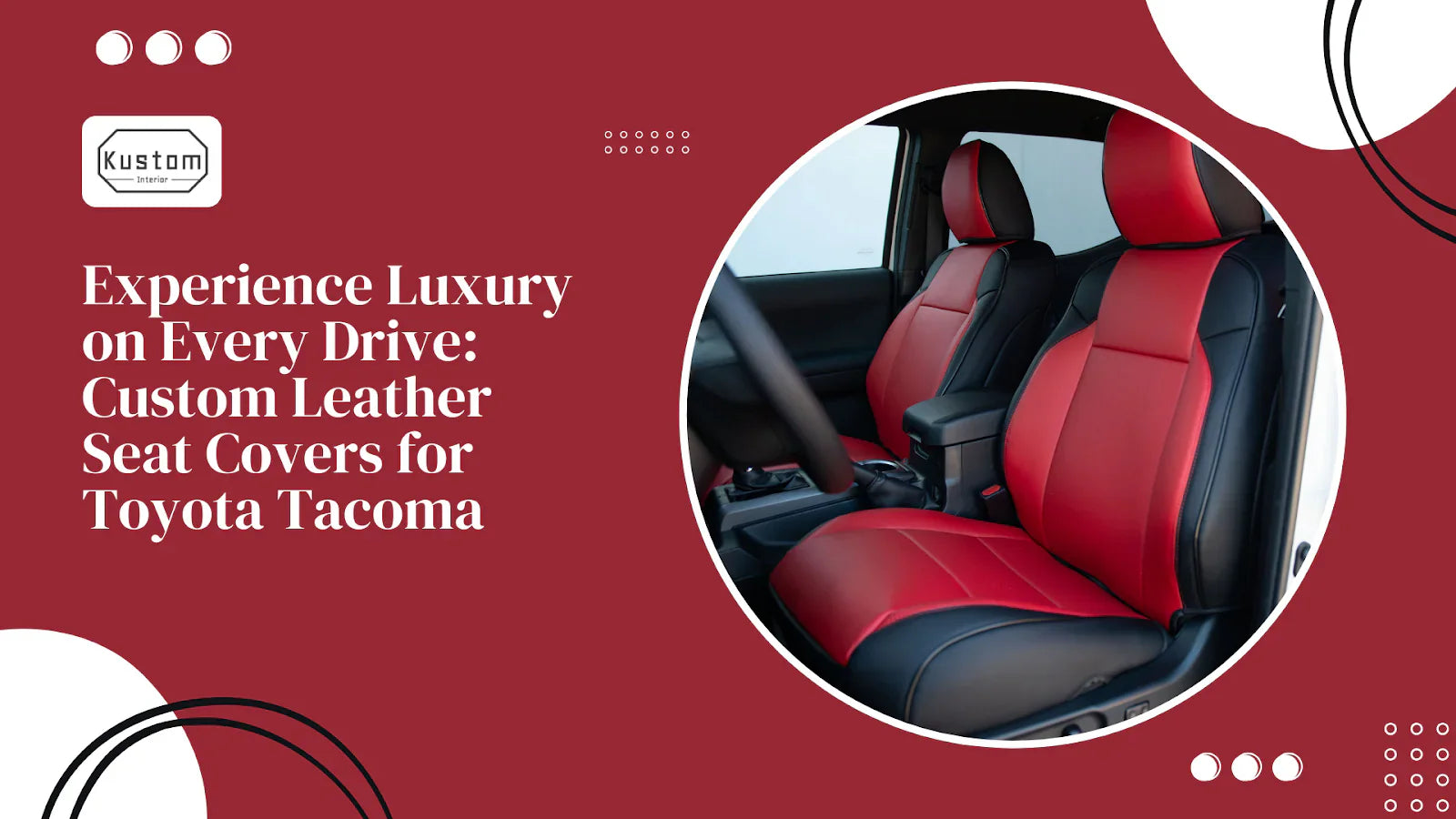 Graphite Embossed Softex Experience Luxury on Every Drive: Custom Leather Seat Covers for Toyot ...