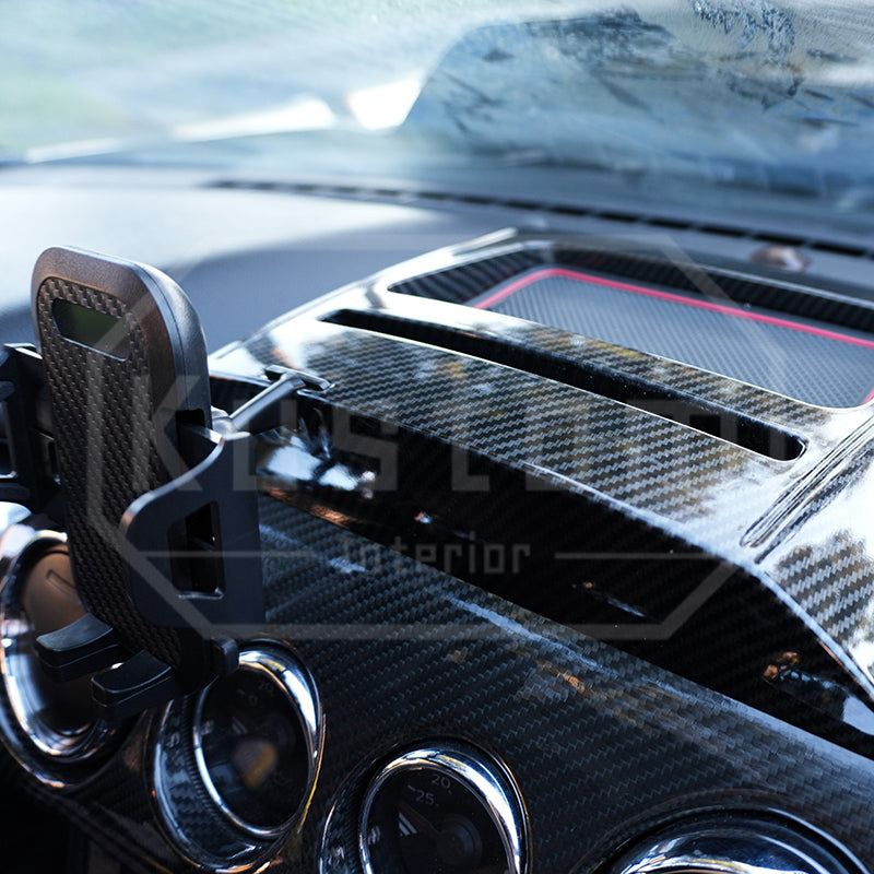 2015-23 Ford Mustang S550 Dash Panel Organizer Phone Mount