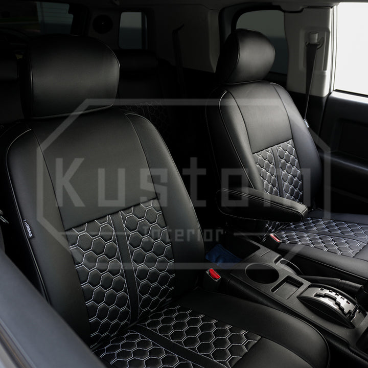 2007-14 Toyota FJ Cruiser Leather Seat Covers