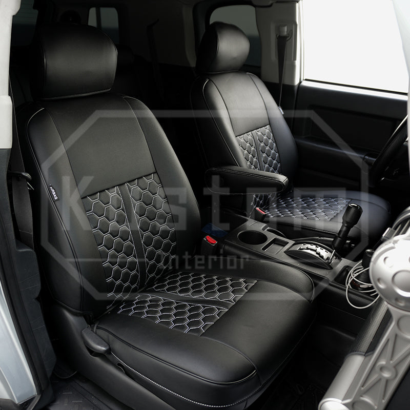 2007-14 Toyota FJ Cruiser Leather Seat Covers