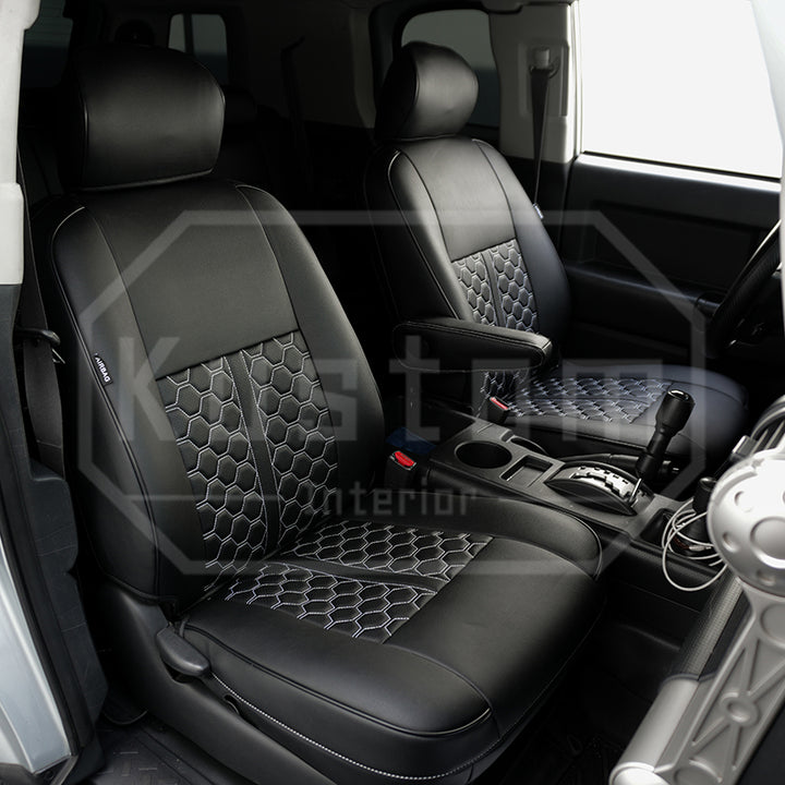 2007-14 Toyota FJ Cruiser Leather Seat Covers