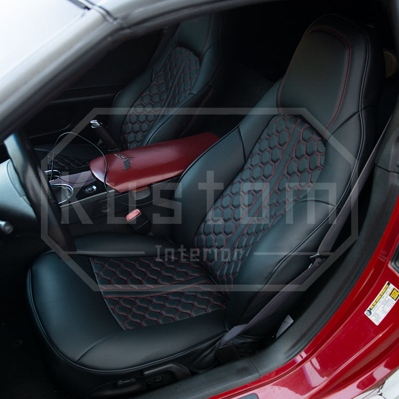 Corvette C6 Custom Leather Seat Covers