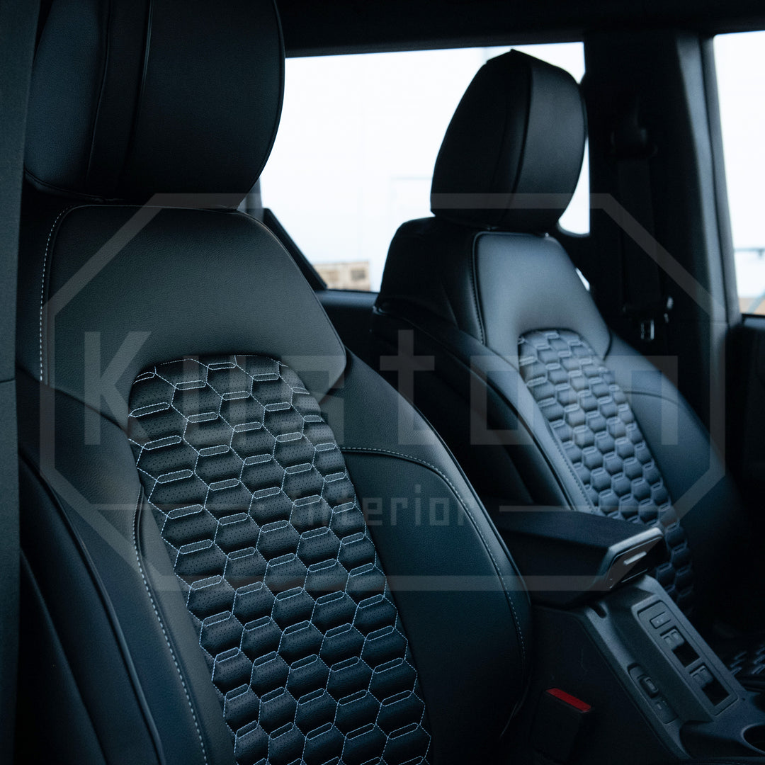 2021+ Ford Bronco 4 Door Custom Leather Seat Covers