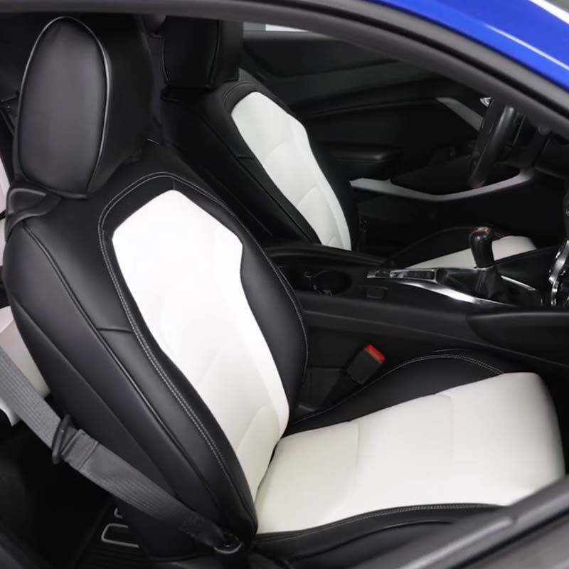 6th Gen Camaro Convertible Custom Leather Seat Covers