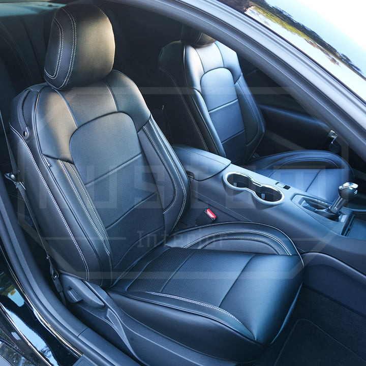 2024+ Ford Mustang S650 Convertible Leather Seat Covers