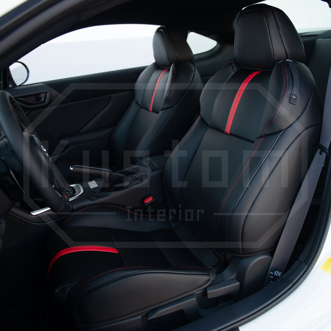 2022+ Toyota GR86 / Subaru BRZ Custom Leather Seat Covers