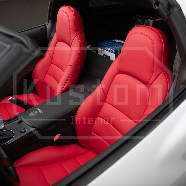 Corvette C6 Custom Leather Seat Covers