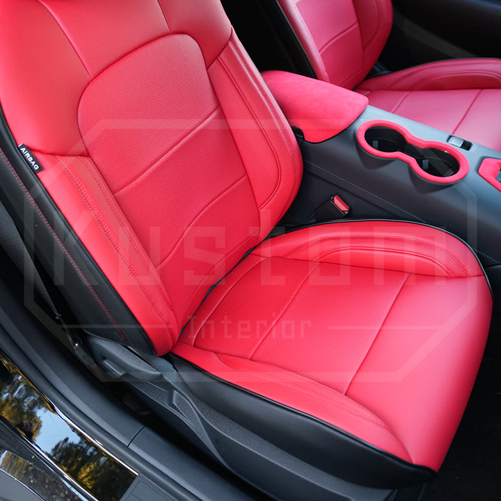 2024+ Ford Mustang S650 Convertible Leather Seat Covers