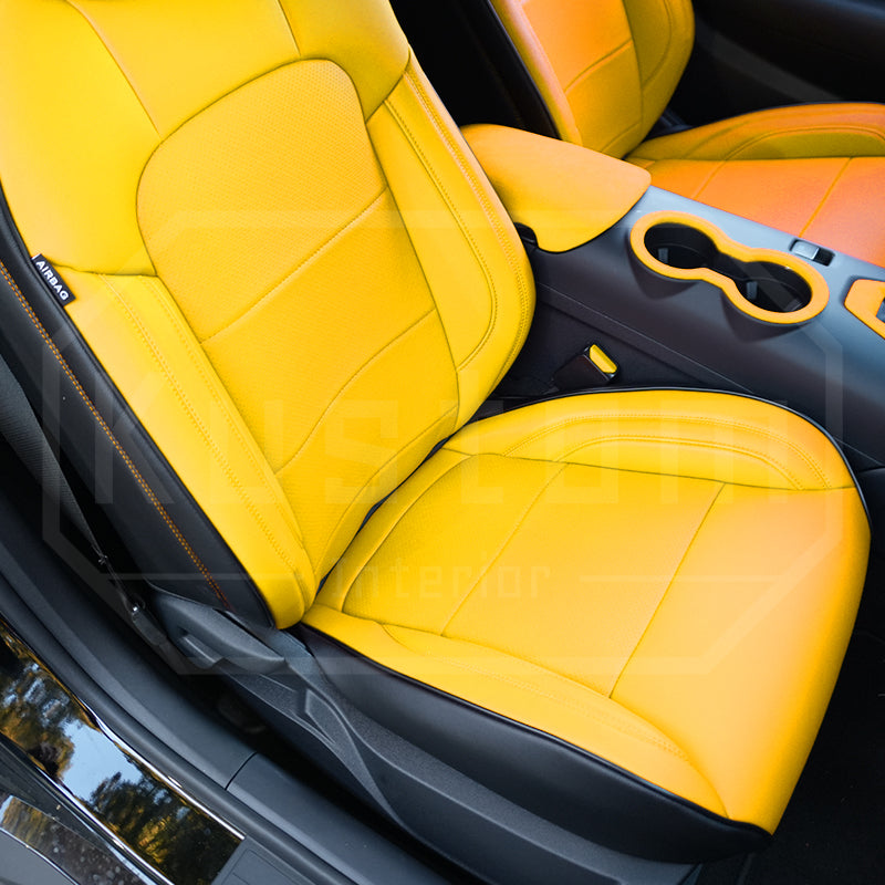 2024+ Ford Mustang S650 Convertible Leather Seat Covers