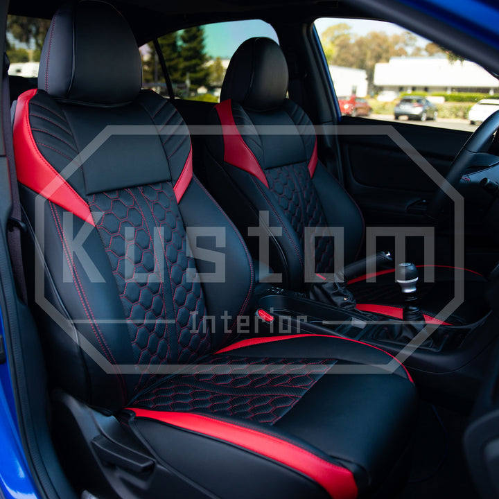 2015-21 Subaru WRX / STi Custom Leather Seat Covers