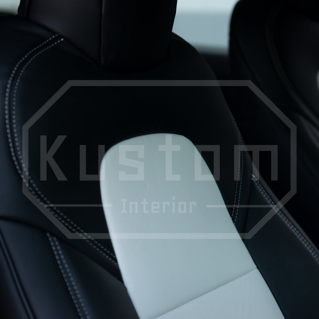 2017-23 Tesla Model 3 Custom Leather Seat Covers