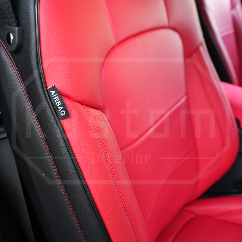 2024+ Ford Mustang S650 Convertible Leather Seat Covers