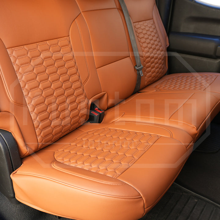 2019+ GMC Sierra Premium Custom Leather Seat Covers
