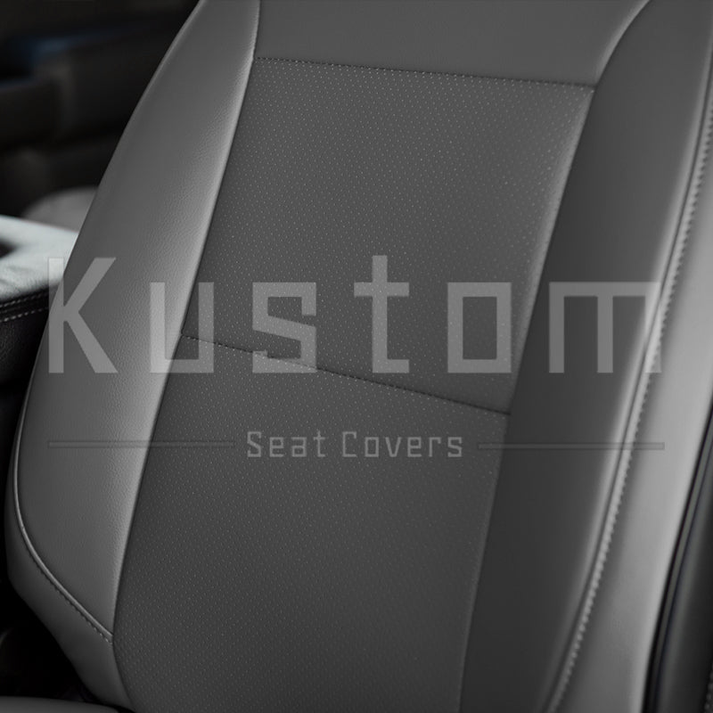 2019+ Chevrolet Silverado Premium Leather Seat Covers (Custom Order)