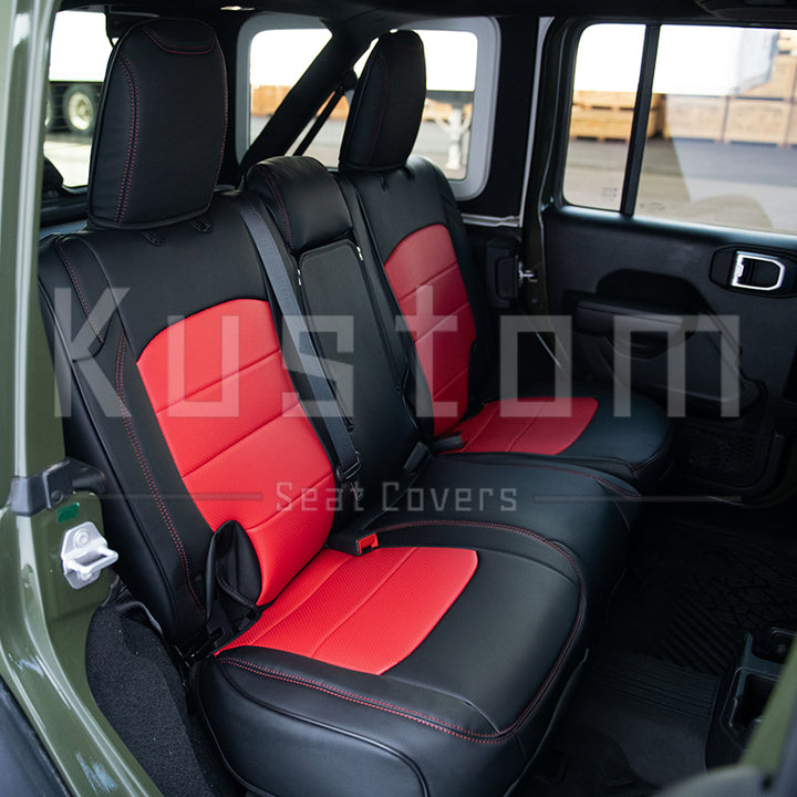 2018+ Jeep Wrangler JL Custom Leather Seat Covers