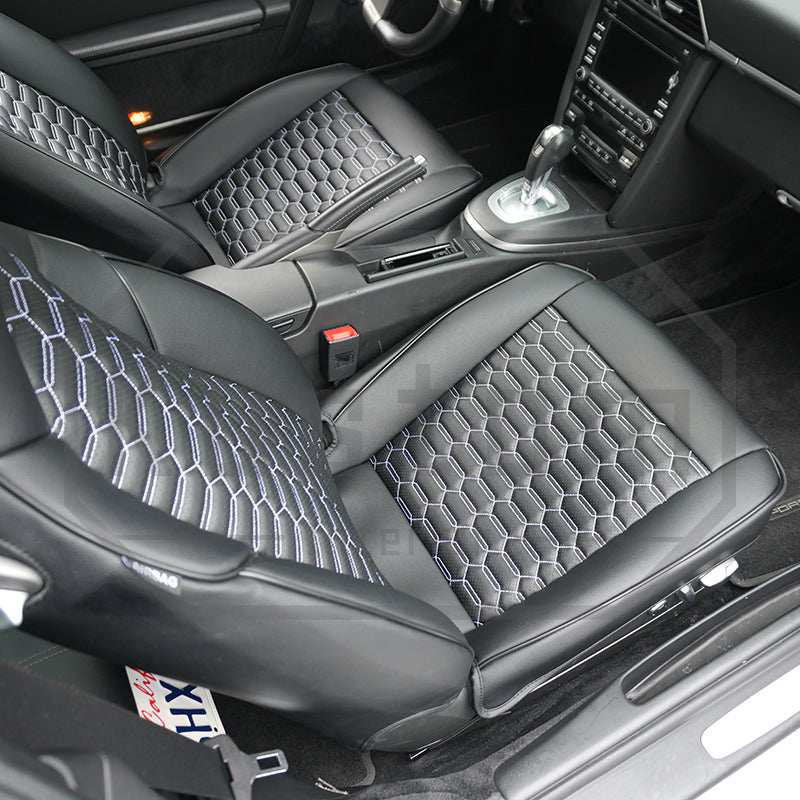 2011-19 Porsche 911 991 Carrera Leather Seat Covers (Custom Order)