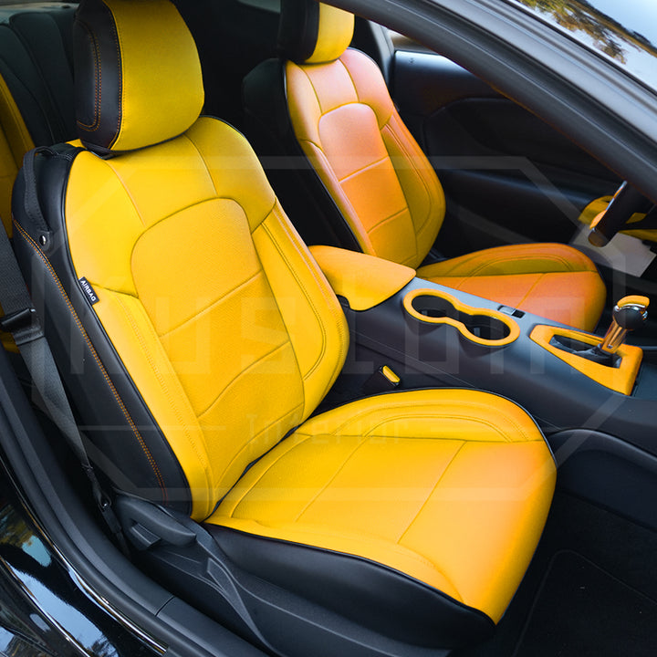 2024+ Ford Mustang S650 Convertible Leather Seat Covers