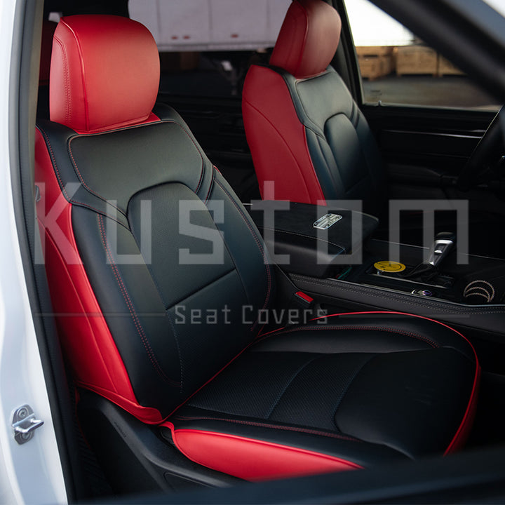 2019+ Dodge Ram 1500 Premium Custom Leather Seat Covers