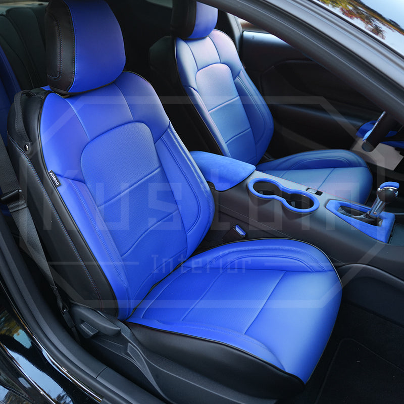 2024+ Ford Mustang S650 Convertible Leather Seat Covers