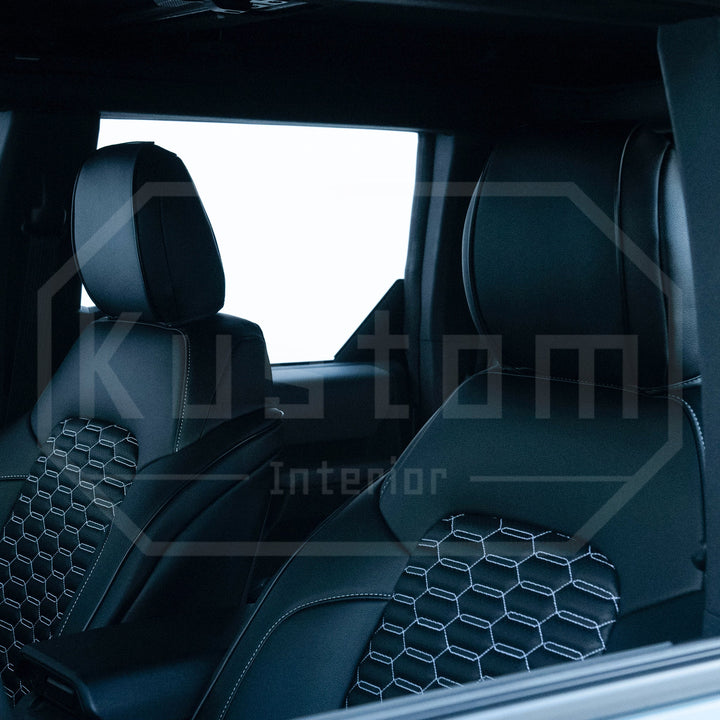 2021+ Ford Bronco 2 Door Custom Leather Seat Covers