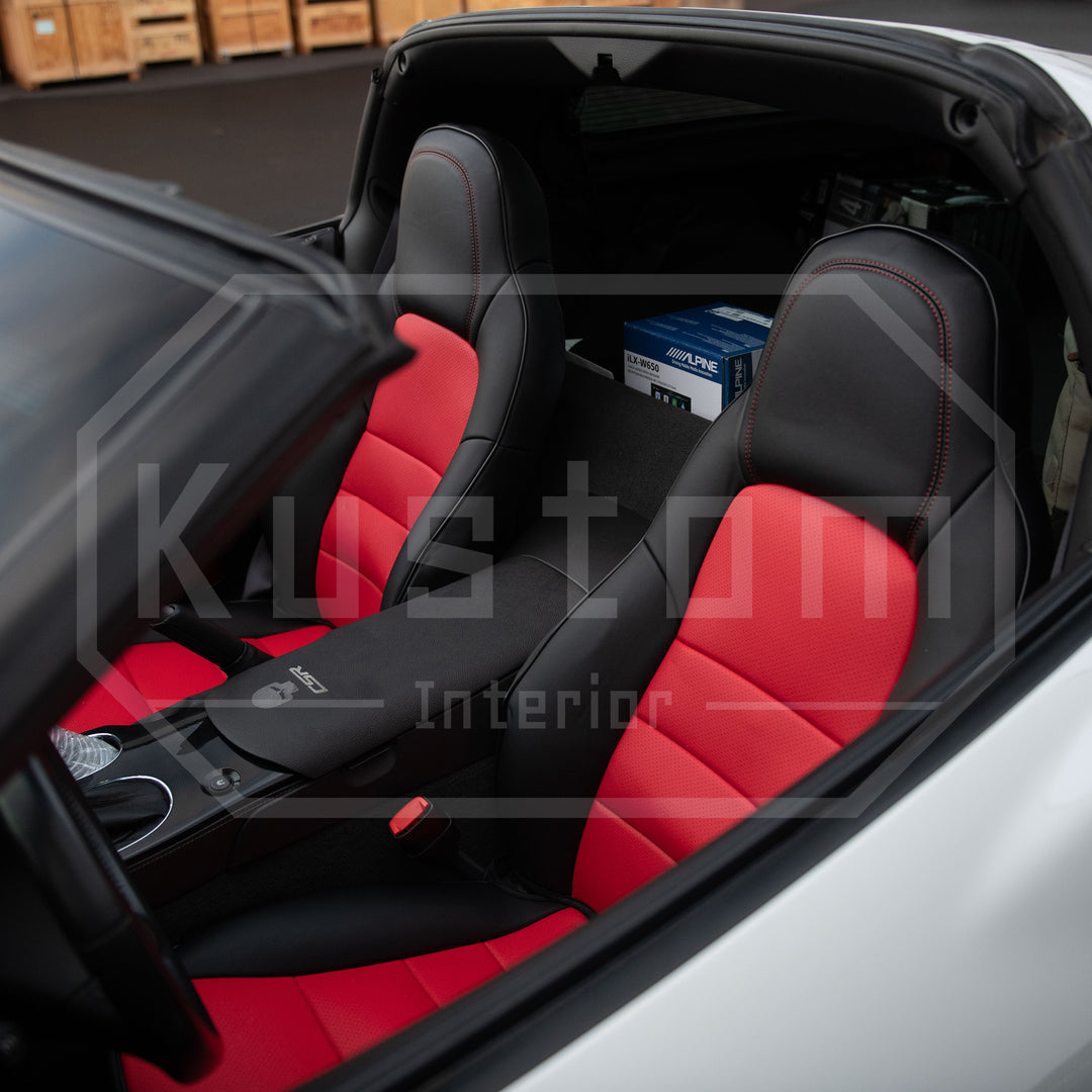 Corvette C6 Custom Leather Seat Covers