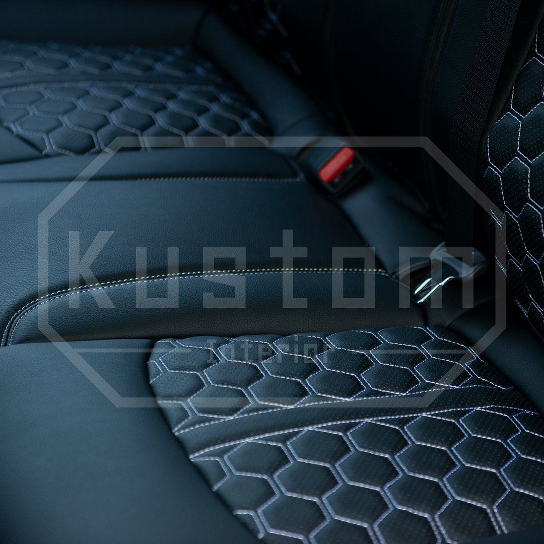 2017-23 Tesla Model 3 Custom Leather Seat Covers