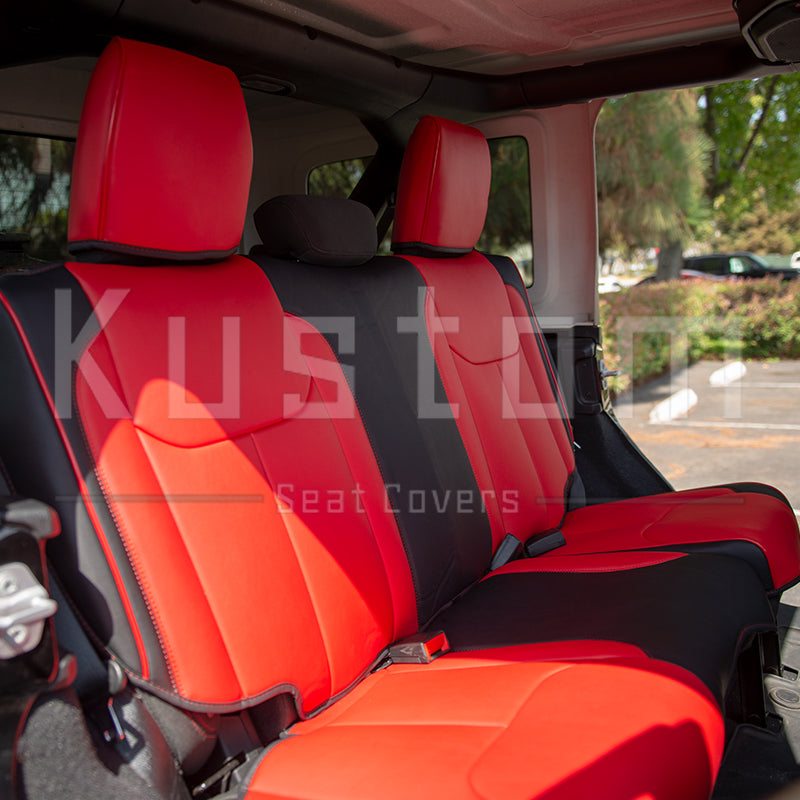 2013-18 Jeep Wrangler JK Custom Leather Seat Covers