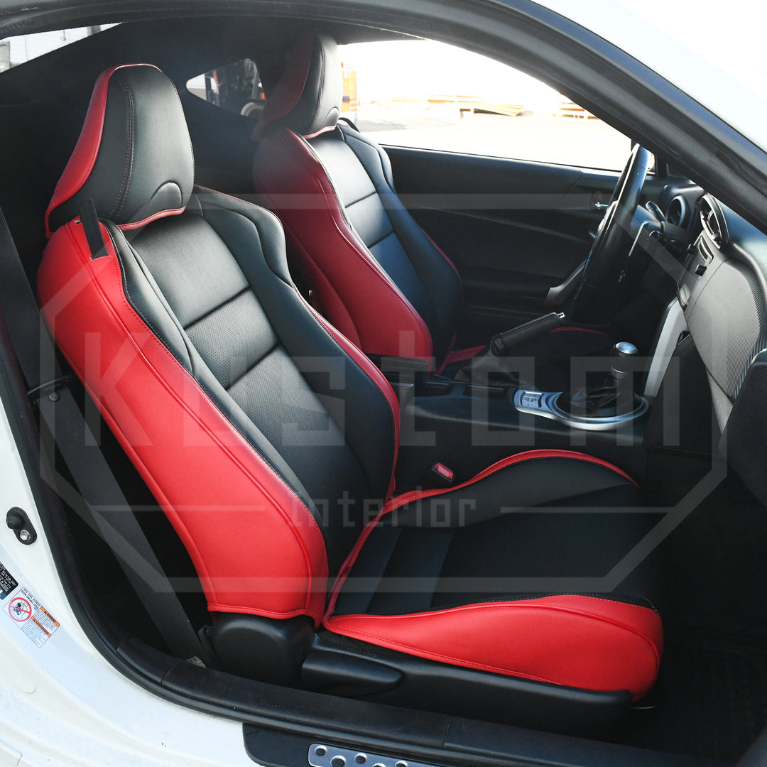 2012-2021 Toyota 86 / BRZ / FRS Custom Leather Seat Covers