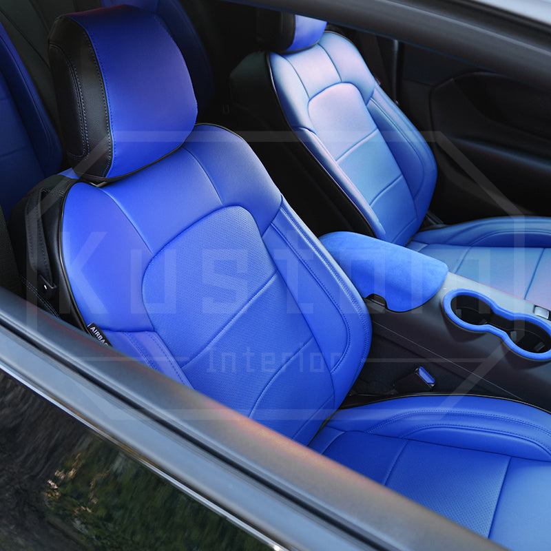 2024+ Ford Mustang S650 Convertible Leather Seat Covers