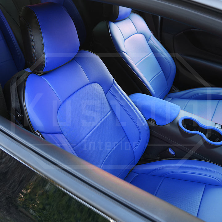 2024+ Ford Mustang S650 Convertible Leather Seat Covers