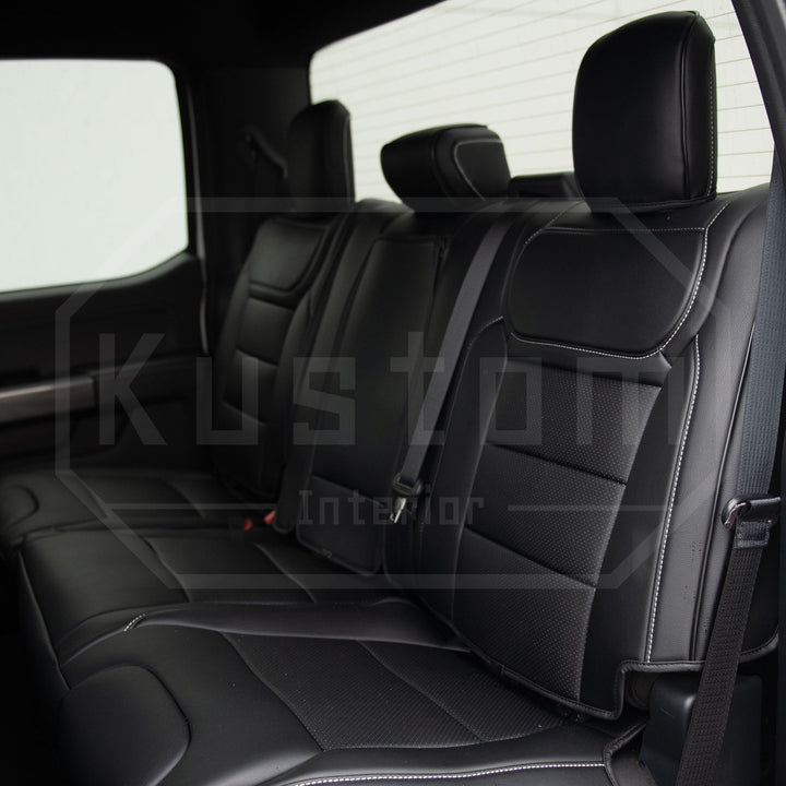 2021+ Ford F-150 5-22 F-250 F-350 Genuine Leather Seat Covers [Custom Order]