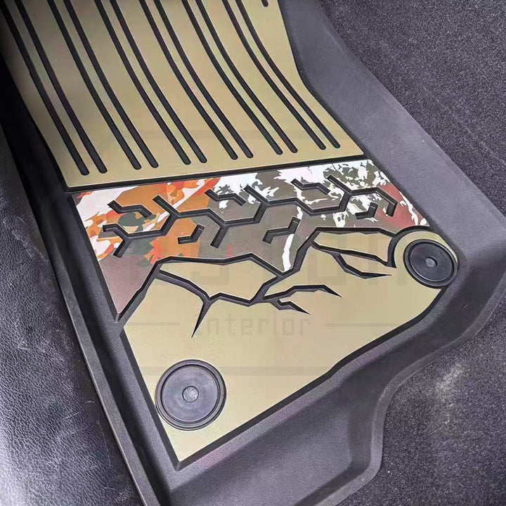 2019+ Jeep Wrangler JL Custom Camouflage Floor Mat Liners