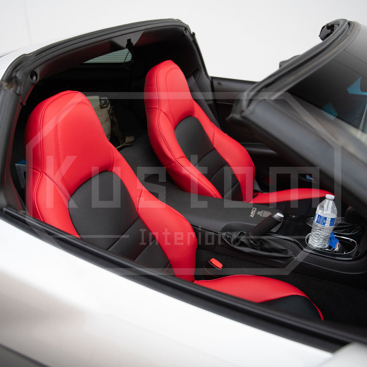 Corvette C6 Custom Leather Seat Covers