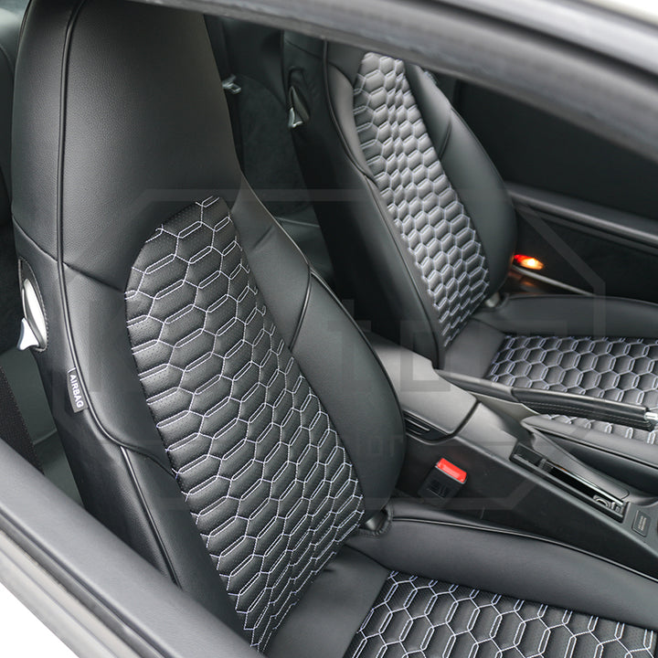 2011-19 Porsche 911 991 Carrera Leather Seat Covers (Custom Order)