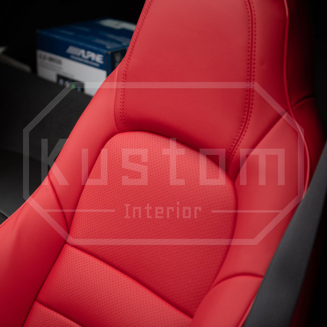 Corvette C6 Custom Leather Seat Covers