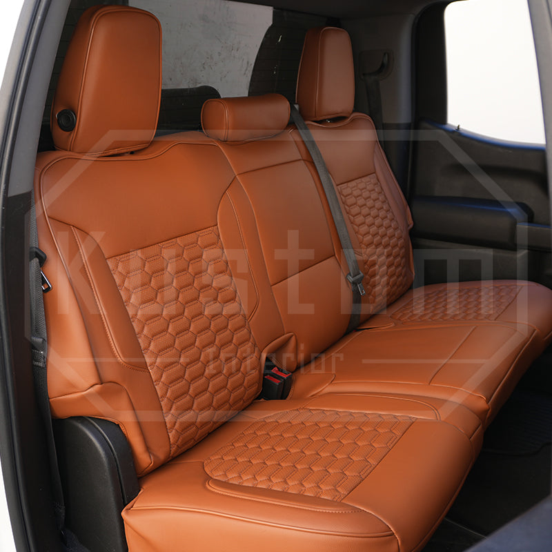 2019+ GMC Sierra Premium Custom Leather Seat Covers