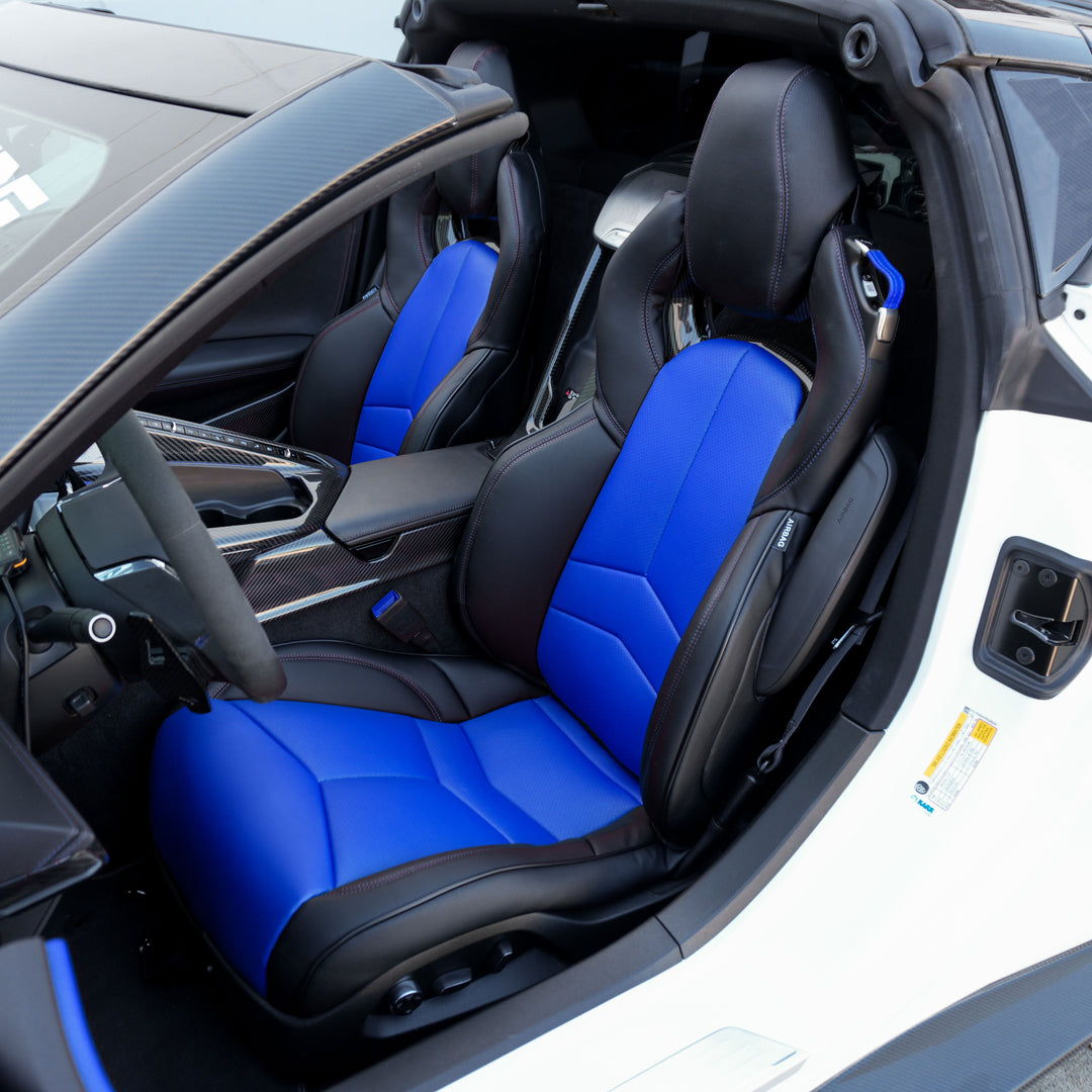 Corvette C8 Custom Leather GT2 Seat Cover (Custom Order)
