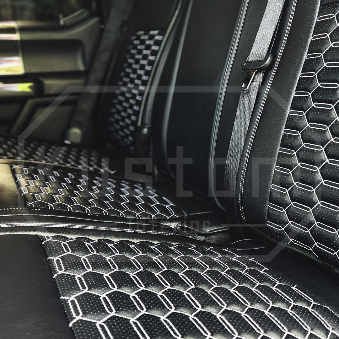 2015-20 Ford F-150 Raptor Custom Leather Seat Covers